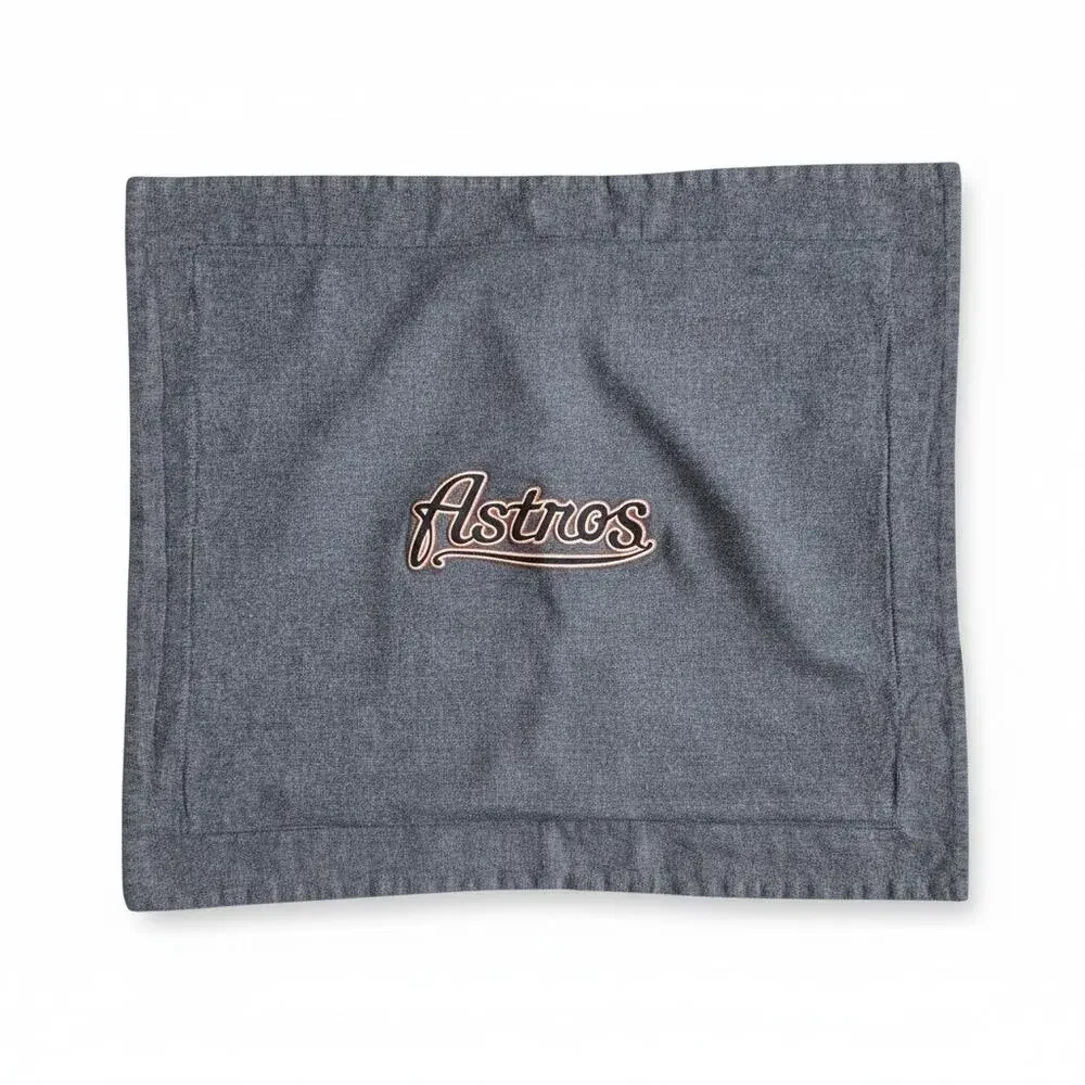 Houston Astros Pillowcase Gray Baseball Team Decorative Pillow Cover